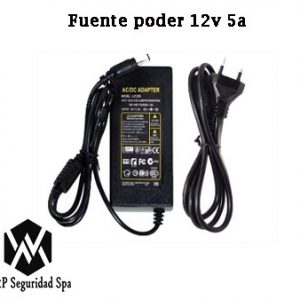 Fuente de Poder 12v 5a